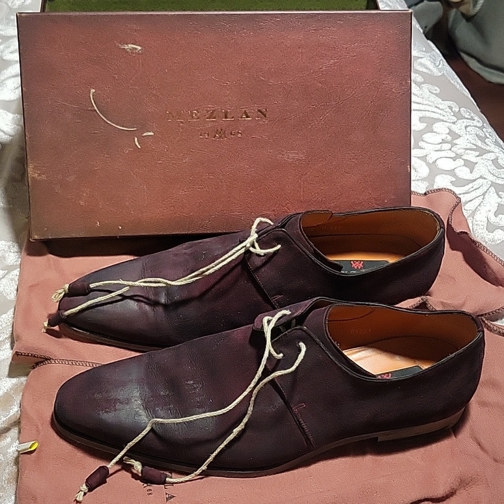 Mezlan Fenis Grape Men's 12M